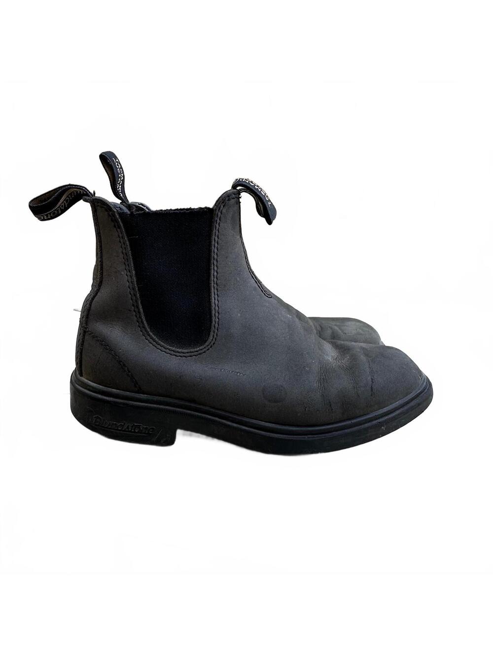Imperfect Blundstone 531 Kids Youth Chelsea Boots Steel Grey US Kids 4.5